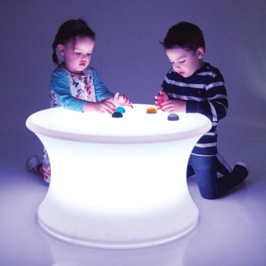 Sensory Mood Light Table in use 
