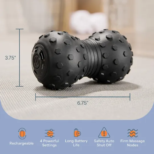 best vibrating massage ball roller Nikolay Vibrating Peanut Massage Roller main image 0