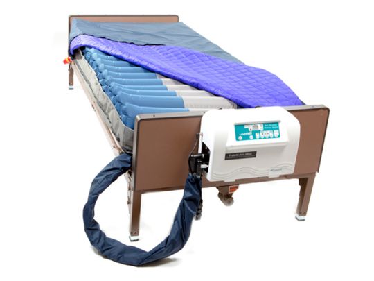 Protekt Aire 9900 Pressure Relief Mattress on Bed. (Bed frame not included)