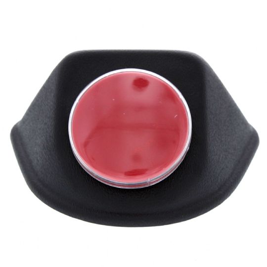 Large red button for easy operation