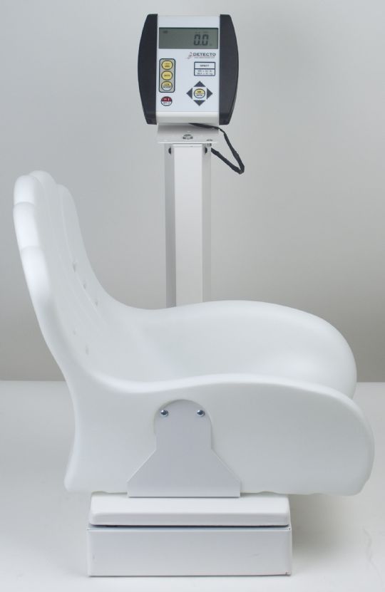Detecto Infant Seat Medical Scale facing the right