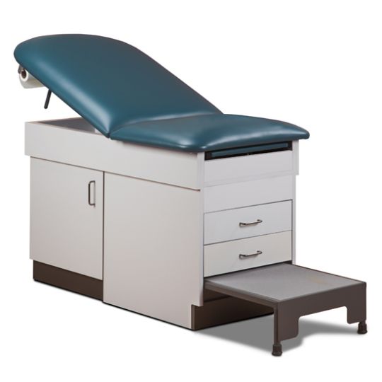 8844 Cabinet Style Space Saver Treatment Table with Step Stool