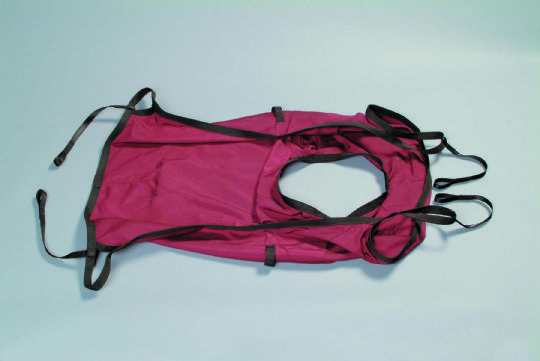 Hammock Style Patient Sling with Commode Opening