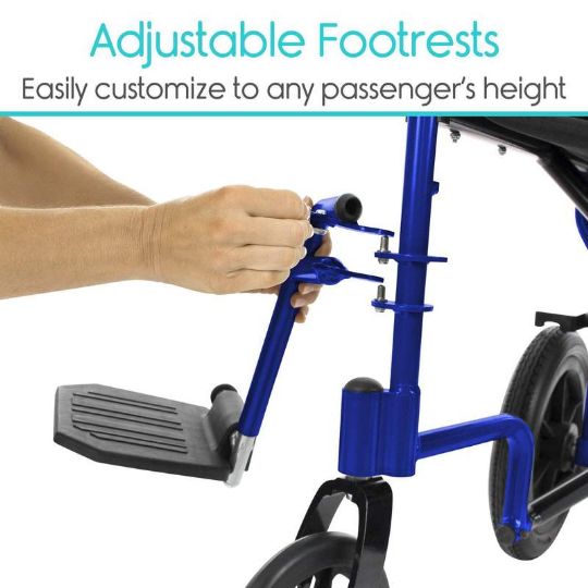 Adjustable footrests