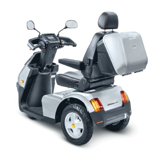 Rear Angled View of the Afiscooter Breeze S3 Mobility Scooter