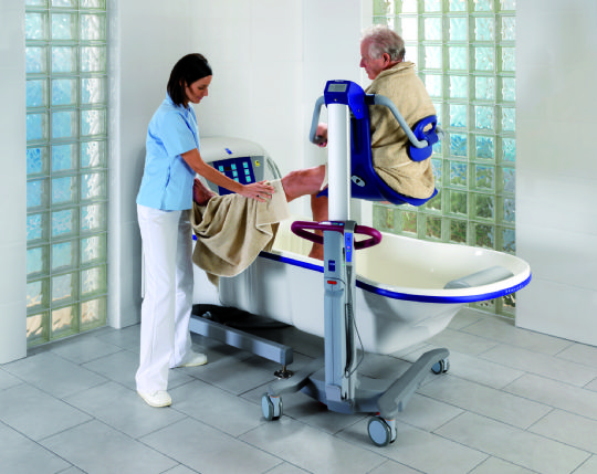 Raise the height for easier access to patient