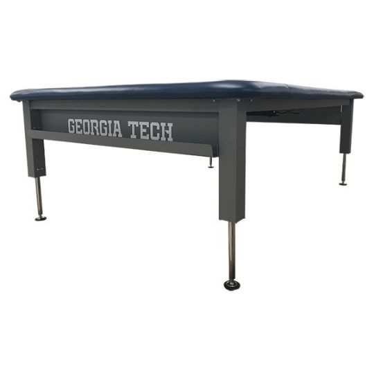 Elite Treatment Elevating Mat Table with optional shelf