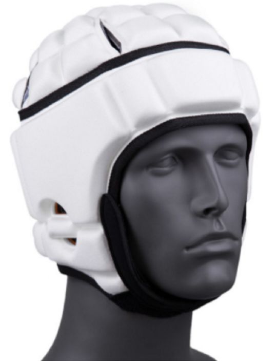 GameBreaker Pro Soft Shell Sports Helmet in White