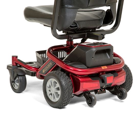 Features a tubular body design and anti-tip wheels