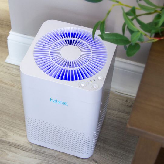 Habitat air purifier enhancing air quality in any room