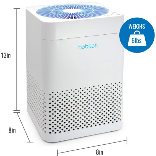 Habitat air purifier dimensions