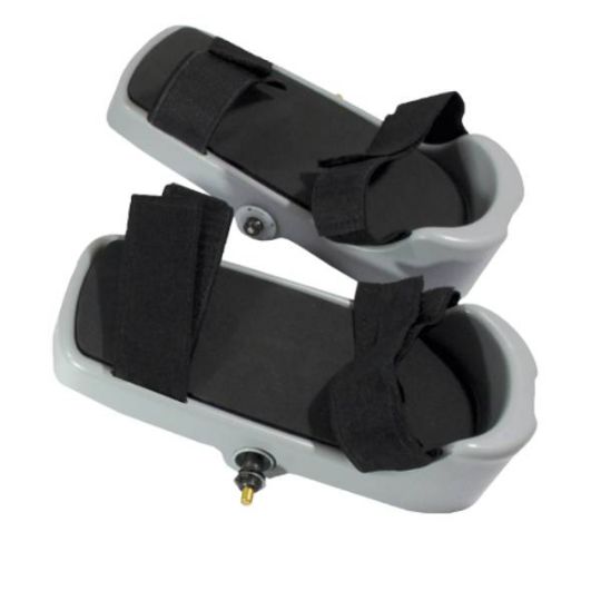 Foot pedals are included