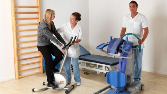 Transfer patients to a variety of activities