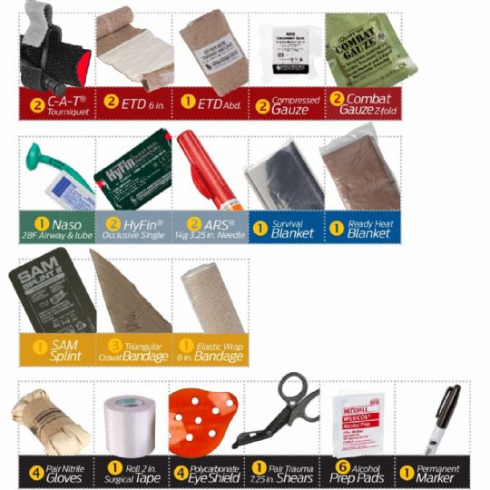 Army CLS Re-Supply Kit with Combat Gauze