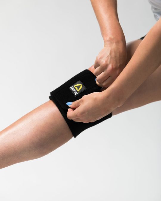 The Alphawrap Knee Wrap is breathable, lightweight, and comfortable