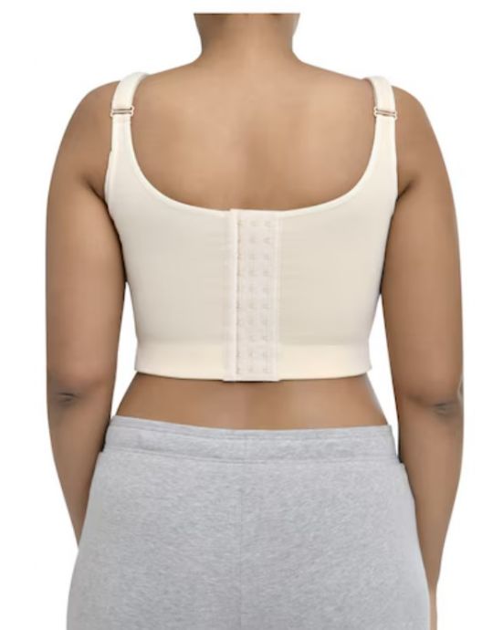 Compression garment back view