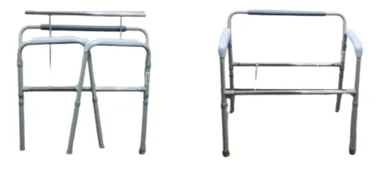 Stainless steel commode chair discount