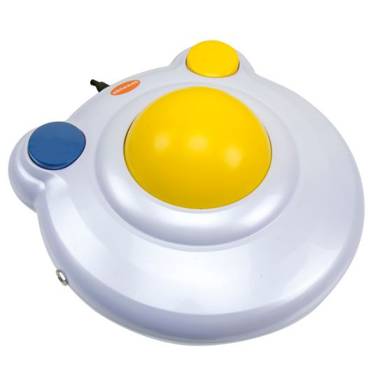 BIGtrack Trackball Computer Mouse features left and right buttons