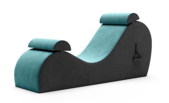 Yoga Chaise in Blue color option