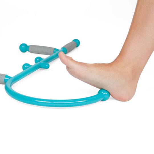 Versatile massage tool can be used to soothe away pain on any part of the body.