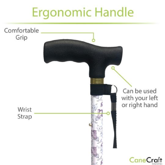 An ergonomic handle makes it comfortable to use