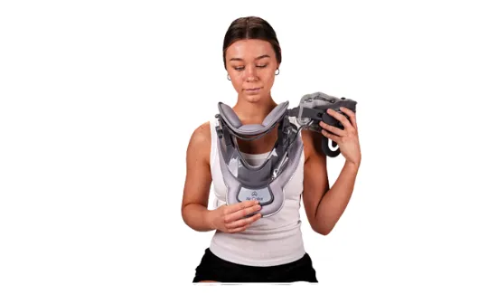 Inflatable neck support brace reviews clearance