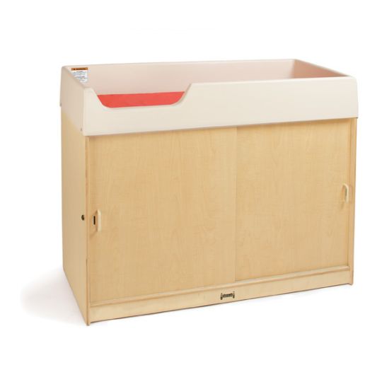 Changing Table Dresser with doors closed
