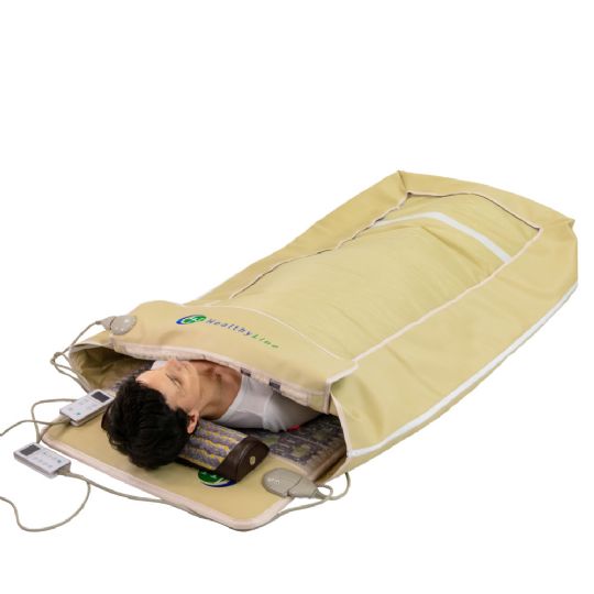 This mat set provides an unparalleled full-body therapy experience with 360-degree coverage.