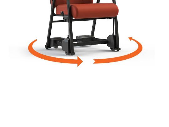 The ComforTek Bariatric Assisted Living Chair easily turns