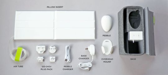 The Smart Nora package comes with everything you need to get overall better sleep. 
