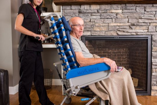 FlexTilt chairs are designed for comfortable patient transport