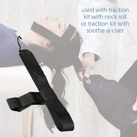 Cervical Traction System with Neck Roll picture shown as a demonstration 