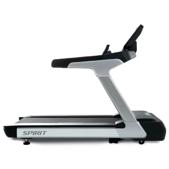CT900 Commercial Treadmill by Spirit Fitness view of the side to show full length