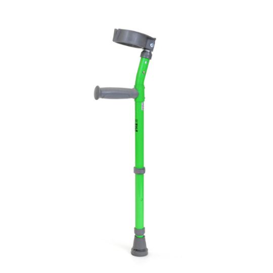 Pediatric Forearm Crutches in neon green