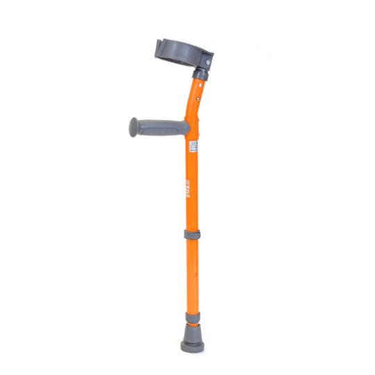 Pediatric Forearm Crutches in orange