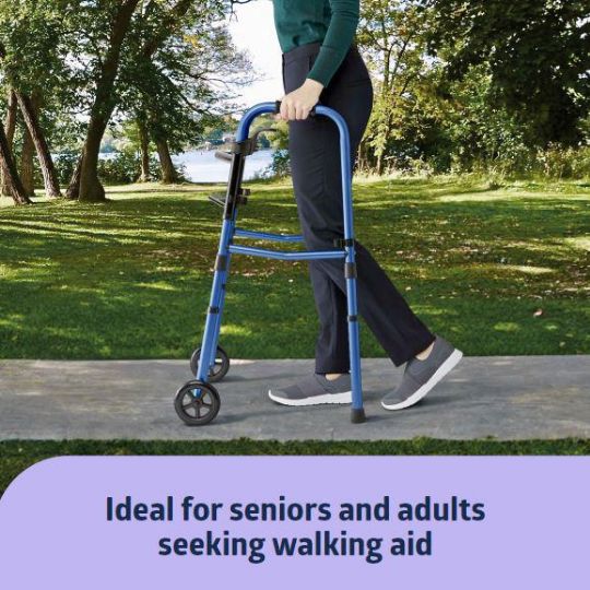 Enables seniors and individuals with injuries to walk with increased confidence