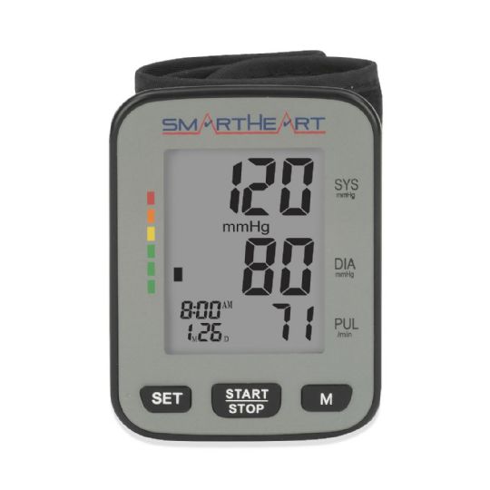 SmartHeart Digital Blood Pressure Monitor with Clear Display and Easy Controls