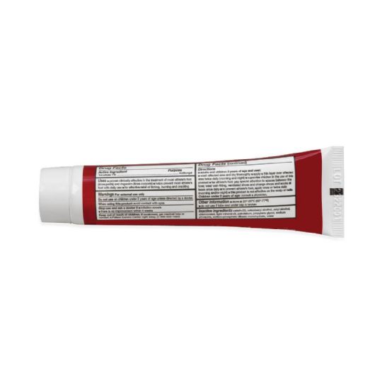 TheraCare Antifungal Cream tube displaying active ingredients, usage instructions, and warnings