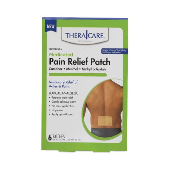 TheraCare Medicated Pain Relief Patch - 6 large patches