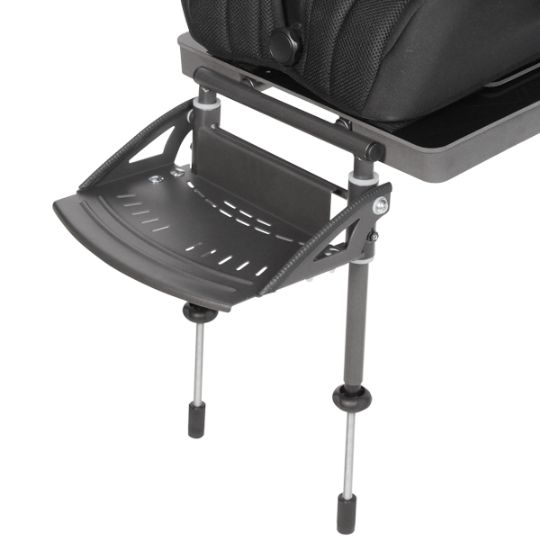 Long Footrest sold separately in buying options below. Angle adjustable with footrest adapter. 