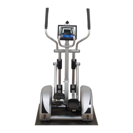 Close pedal spacing combined with over-sized pedals fits any size user and eliminates hip fatigue.