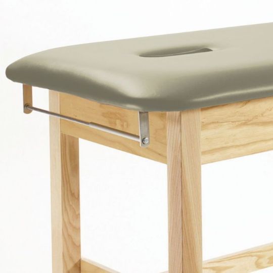 Optional Nose Cutout, Paper Roll Holder, and Paper Cutter shown in Taupe upholstery color