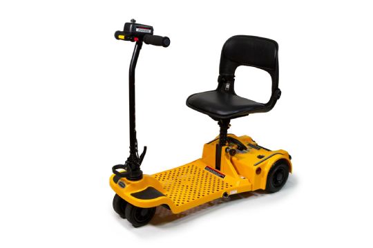 Echo Folding Mobility Scooter in yellow