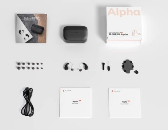 Elehear Alpha - What is in the package