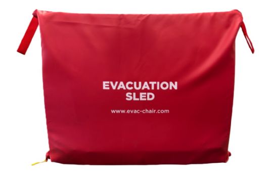 Evac Sled in storage bag