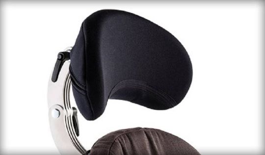 Pictured is the contoured headrest 