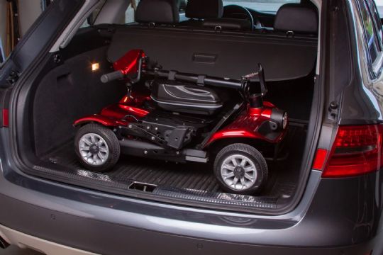 Lightweight and compact enough to fit in a car trunk