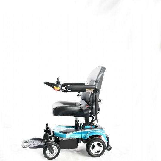 Alternate Side View of the EZ-GO. Shown in the color turquoise. 