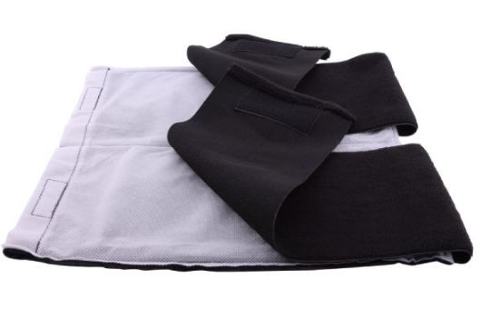 Durable nylon lined wraps with hydrophobic barrier material