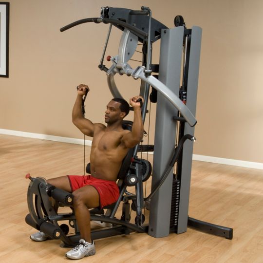 Push up pulley system with the Fusion 600 Personal Trainer